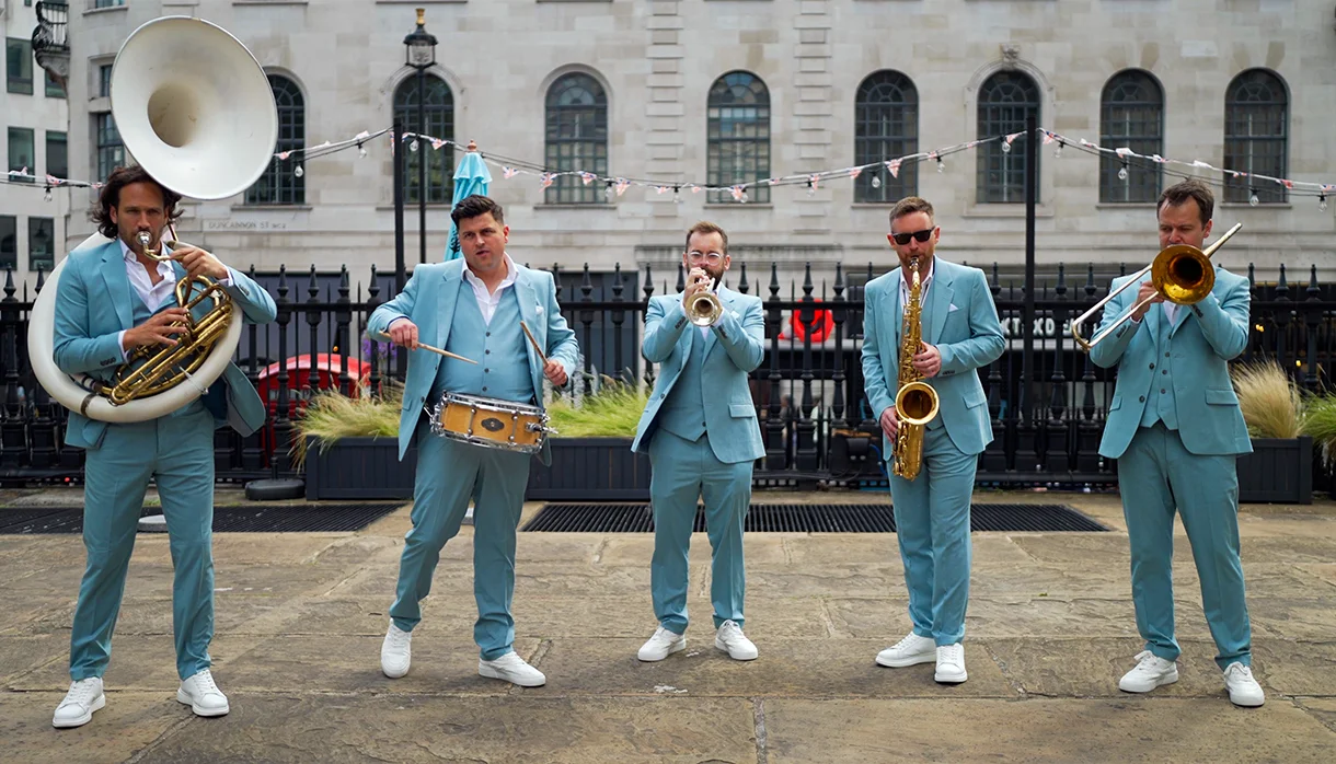 Party Entertainment - South Bank Brass, roaming brass band