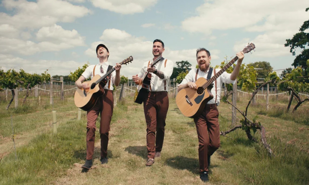 The Medley Makers, Roaming Acoustic band for hire.