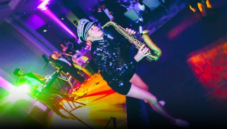 DJs With Sax Wedding Bands For Hire